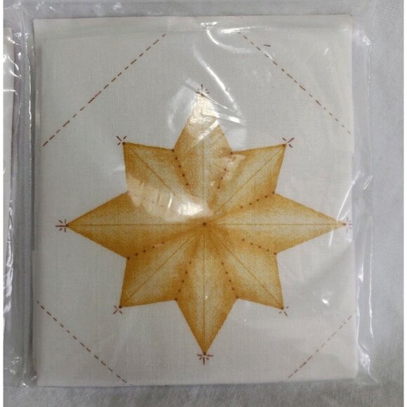 Candlewick Embroidery Kit Lot 4 Christmas Star Ornaments Pillow Pineapple Ducks - Picture 11 of 16